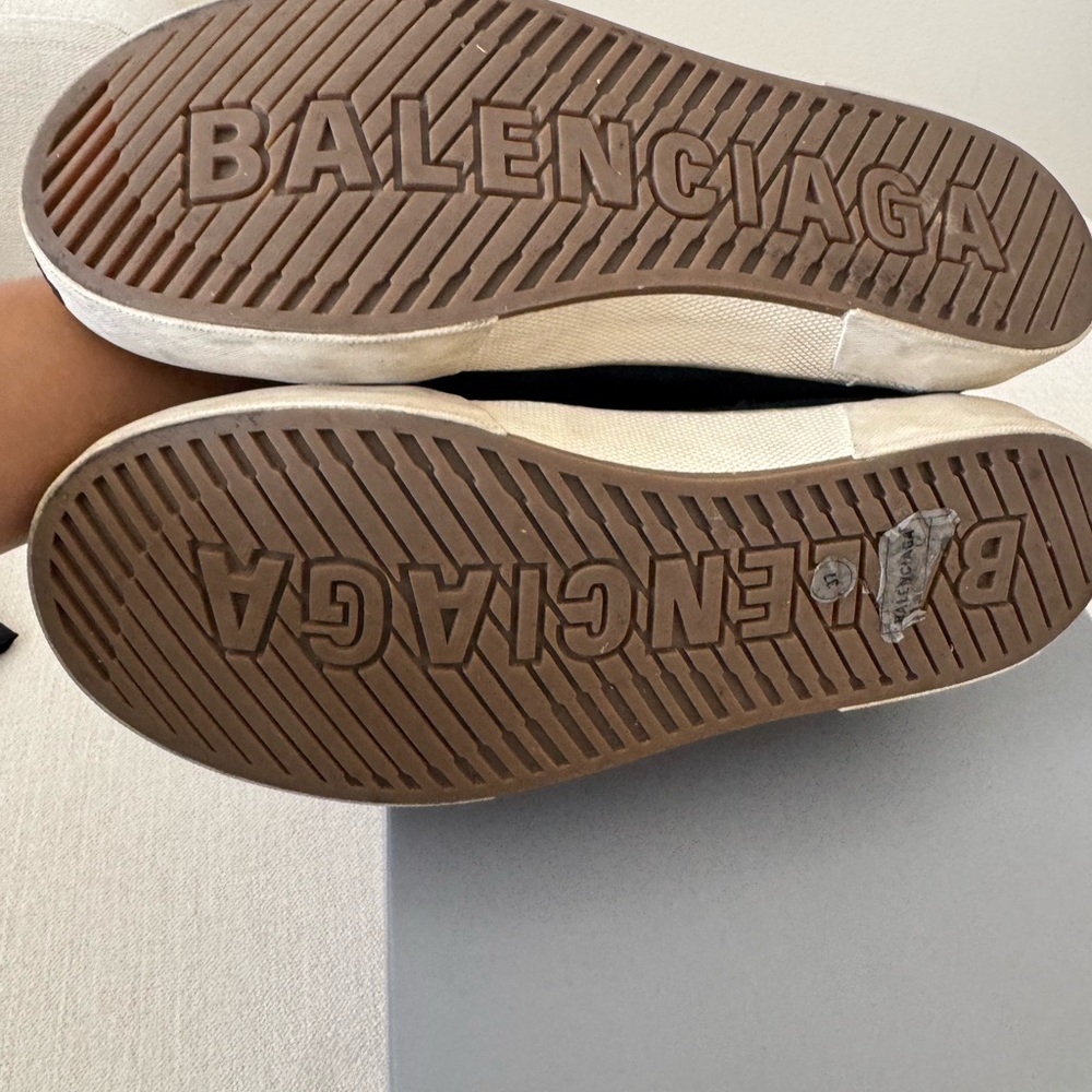 Balenciaga High Top Paris Sneakers - Picture 8 of 11